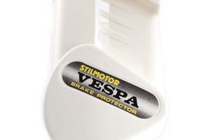 Copri ammortizzatore bianco Vespa PX e PK