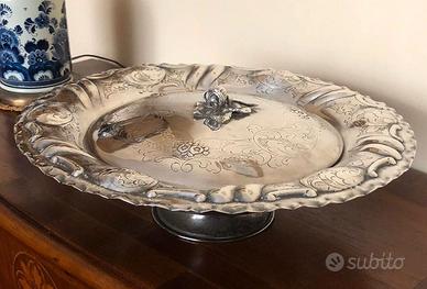Splendido Centrotavola Vintage in Silver Plate