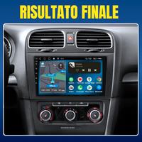 Volkswagen golf 6 autoradio android  stereo 2 din