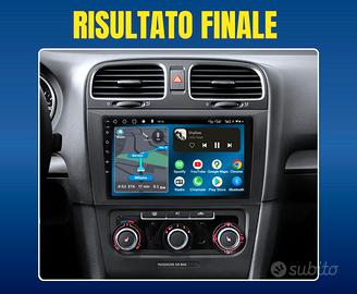 Volkswagen golf 6 autoradio android  stereo 2 din