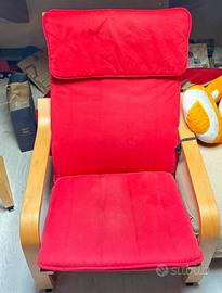 Sedia a dondolo Ikea