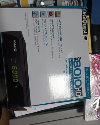 Digiquest 8010 HD DEU - Decoder satellitare Free t