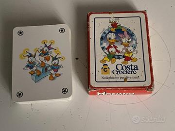MAZZO CARTE WALT DISNEY TOPOLINO COSTA CROCIERE
