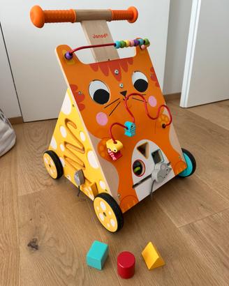 Carrello primi passi Janod
