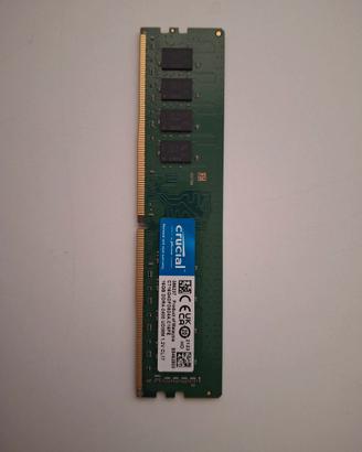 RAM DDR4 16GB 2400MHz Crucial