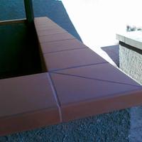 Cimasa in cotto Domus Linea