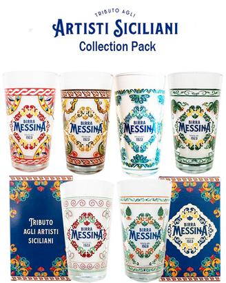 Bicchieri Birra Messina