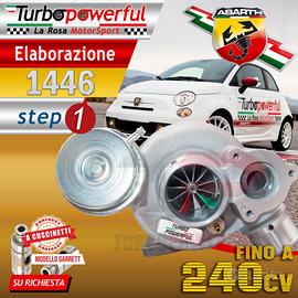 Turbina 1446m Abarth + iniettori 390