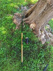 Canna da Pesca Silstar GT 4 mt.  + Mulinello tuber