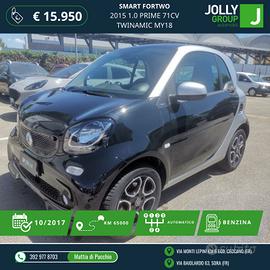 smart fortwo III 2015 1.0 Prime 71cv twinamic...