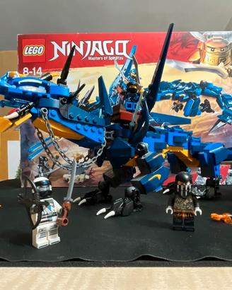 LEGO NINJAGO - Drago Blu - COMPLETO