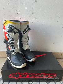 Scarponi alpinestar tech 3 black white