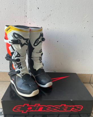 Scarponi alpinestar tech 3 black white