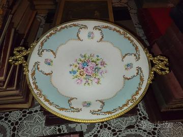 Centrotavola in porcellana Limoges