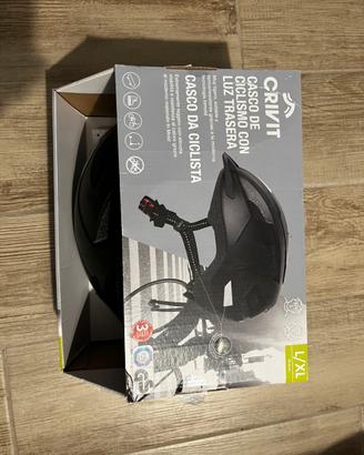 Casco bici Crivit nuovo L/XL