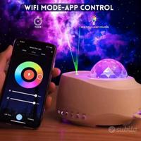 Proiettore cielo universo + wifi e bt altoparlante