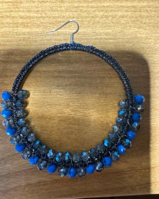 Orecchini perline fatti a mano