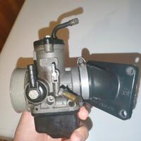carburatore pwk 28 con il suo collettore