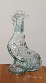 bottiglia vintage a forma di gallo 
