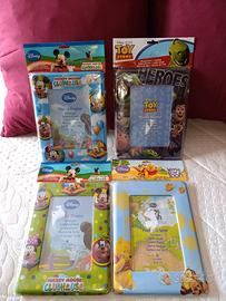 Lotto 4 Cornici Portafoto Disney 