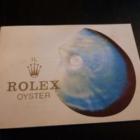 Libretto Rolex vintage in italiano 1979