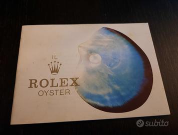 Libretto Rolex vintage in italiano 1979