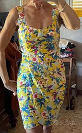 vintage Abito stile Costa Azzurra NUOVO  tg.M