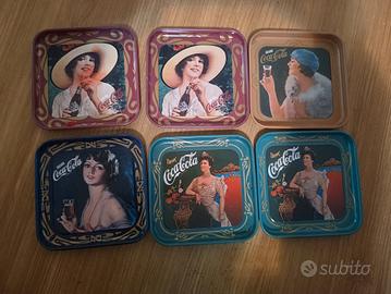 sottobicchiere vintage coca-cola 