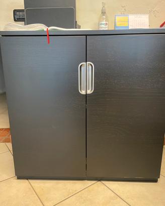Mobiletto ufficio nero