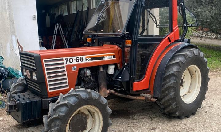 Trattore fiat 70/66 dtf frutteto