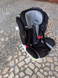 Seggiolino per auto girevole