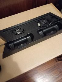 Base raffreddamento ricarica pad per Playstation 4