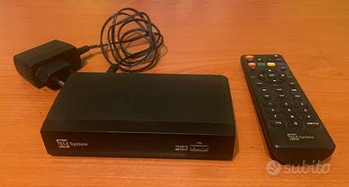 Decoder Digitale Terrestre DVB-T2 e telecomando Tv