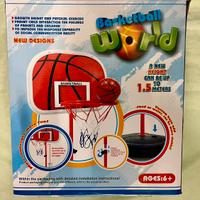 Canestro basket con supporto e palla. No spedizion