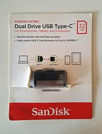 Chiavetta USB ( pen drive ) .