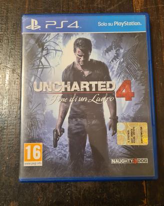 Uncharted 4 PS4 italiano perfetto