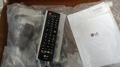 telecomando tv LG completo accessori originali