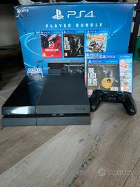 Ps4 500gb (v. 11.00)+ videogiochi e cuffie