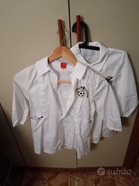 2pz grembiule bianco