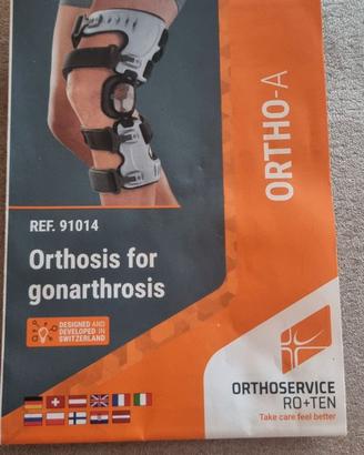 Tutore per ginocchio sx per gonartrosi