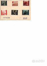 francobolli Istria litorale sloveno