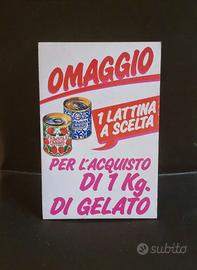 Fabbri Omaggio Cartello Pubblicitario
