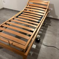 Rete a doghe  motorizzata in legno 