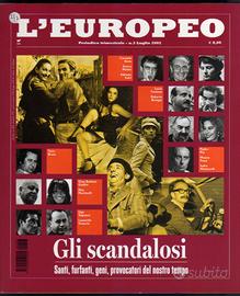 L'Europeo 2002 n.3：GLI SCANDALOSI－Santi，furfanti，…