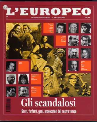 L'Europeo 2002 n.3：GLI SCANDALOSI－Santi，furfanti，…