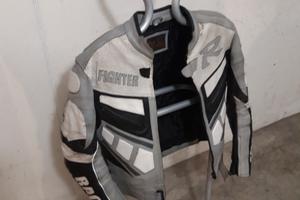 giubbotto moto in pelle