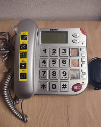 Telefono Fisso Brondi con Sos