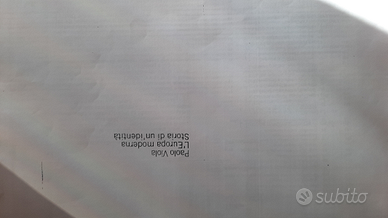 L'Europa moderna Storia di un'identità - Paolo Vio