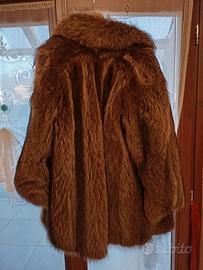 splendida pelliccia in vera marmotta