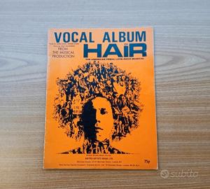 Spartito musicale Vocale Album Hair